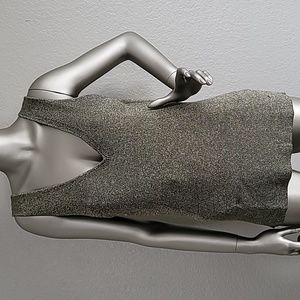 Ted Baker London Niyalia Metallic Tank Top Size 5 TB 14 US